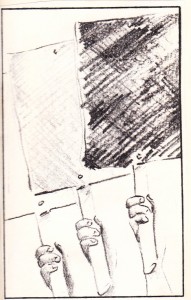 Ceci Davidson illustration, 5-9-1990 Ceci Davidson illustration, 5-9-1990