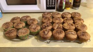 Couple dozen Beaver Town Inn Blue-Ribbon Muffins