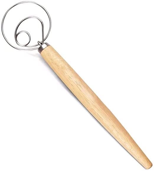 A "Danish dough whisk" is a wise investment.