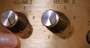 The knobs on the amp of guitarist "Nigel Tufnel" go to 11 not 10. The 1984 fictional documentary "This Is Spinal Tap" continues to be a locus for cultural references.