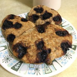Cakey Pancakes, low-fat vegan