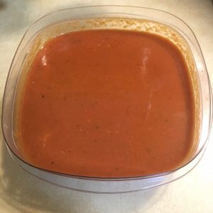 My "Wholemeal Tomato Soup"